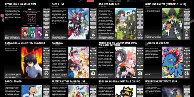 Anime Upcoming Spring 2014