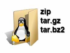 tar, bzip2 and zip - Cmd-line archivers ported to iPodLinux