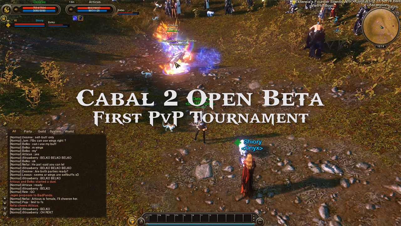 [CABAL2] Cabal 2 First PvP Tournament (NA Open Beta)