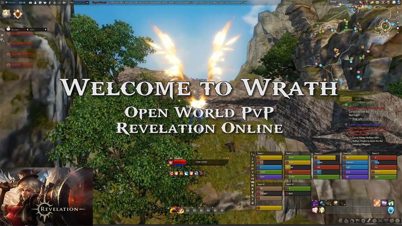 [RO] Welcome to Wrath - World Boss Open World PvP, Revelation Online (NA Darkfall)