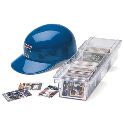 Baseball card cases as Detolf raisers