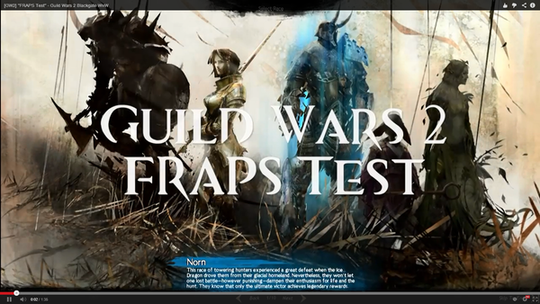 [GW2] FRAPS Test