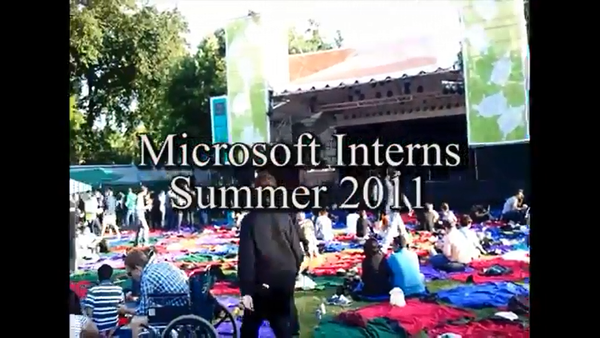 [MS] Microsoft Interns Dance Mob