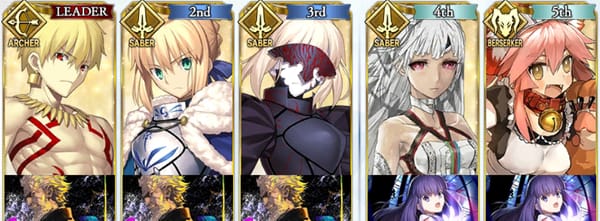 [F/GO] Introductory Guide to Fate/Grand Order Party Setups