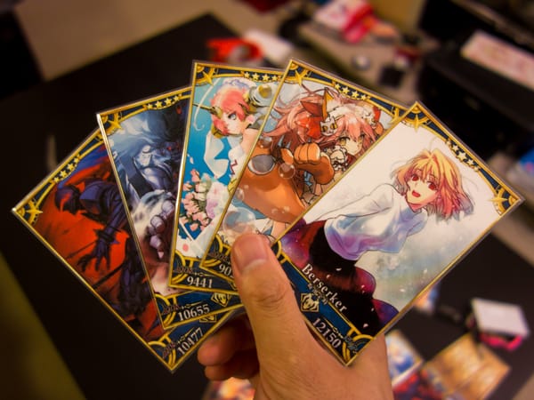 [F/GO] Hand-made Fate/Grand Order Cards (V2)