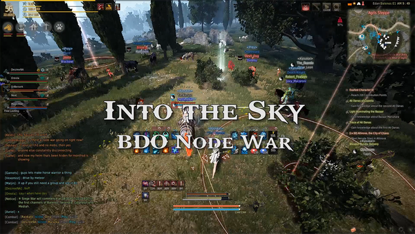 [BDO] Into the Sky - Kyoukai Node War 2016-07-17 (Edan)