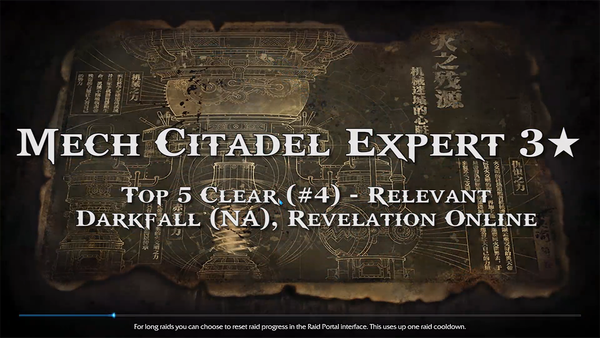 [RO] Mech Citadel Expert 3-Star - Top 5 Clear (NA Darkfall)