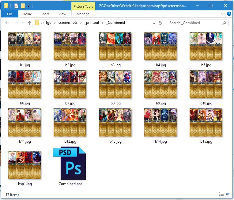 Combined Folder