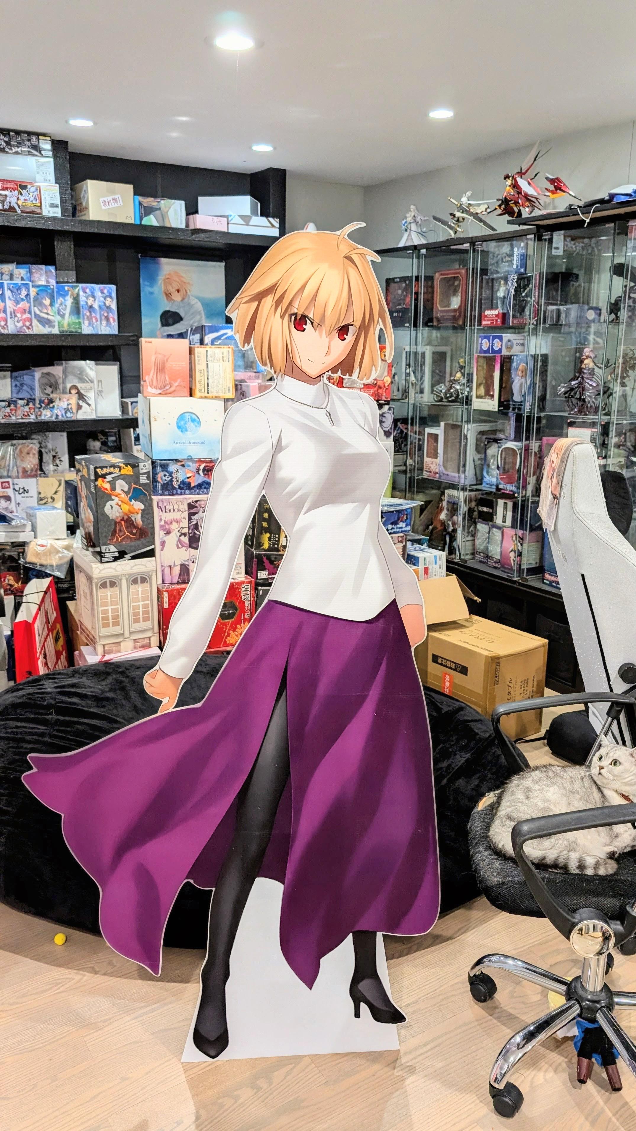 Life-sized Arcueid Cutout