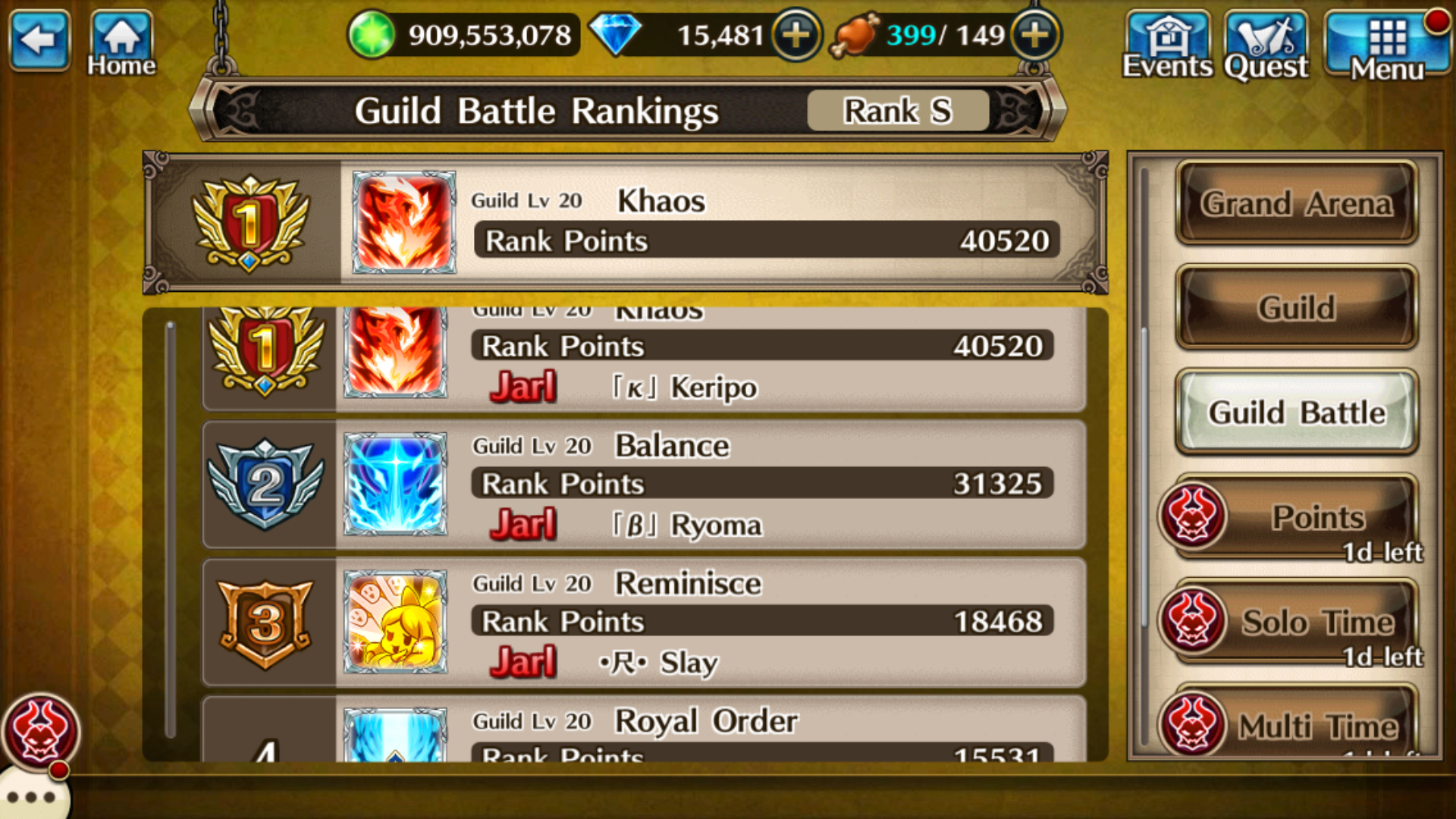 VC Guild Wars Attack Guide 1